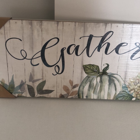 Fall "Gather Together" Sign - Picture 2 of 9